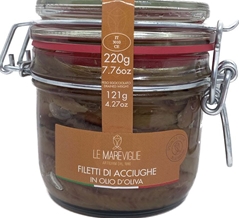 Anchovy fillets in olive oil