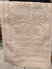 Tappeto monocolore in cotone